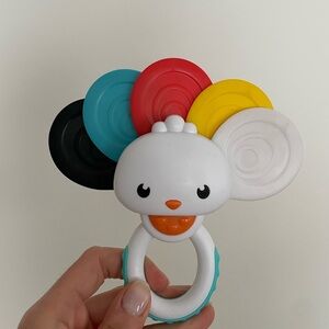 Clementine baby rattle retractable